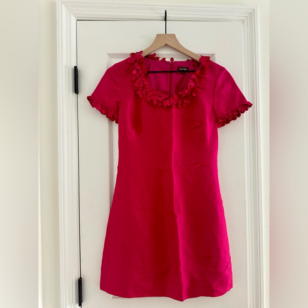Size 8, Phase Eight fuschia party dress.